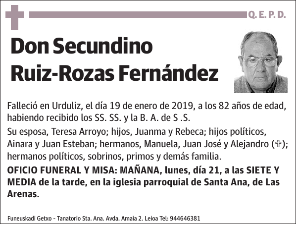 Secundino Ruiz-Rozas Fernández