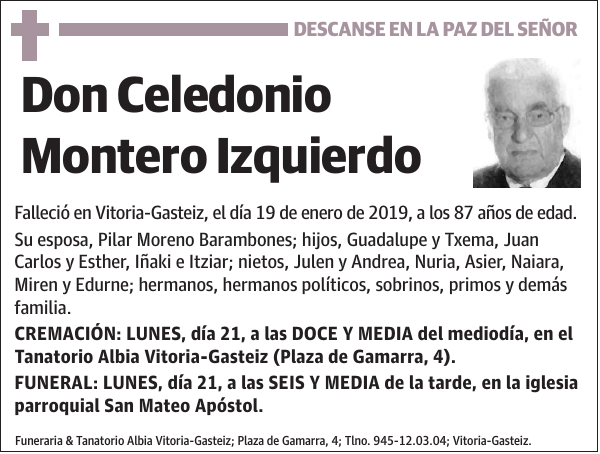 Celedonio Montero Izquierdo