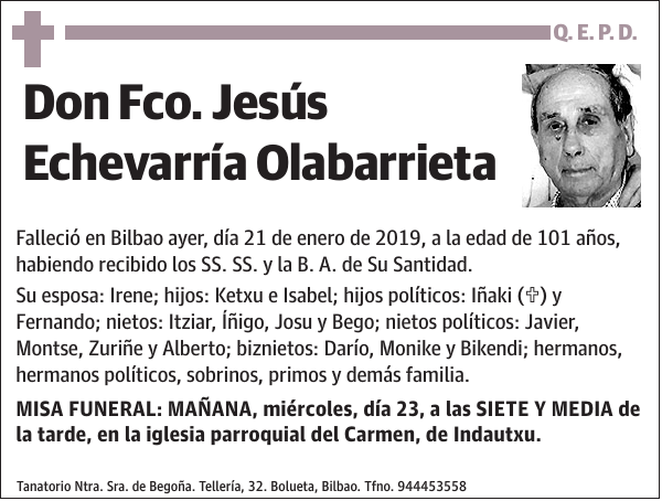 Fco. Jesús Echevarría Olabarrieta