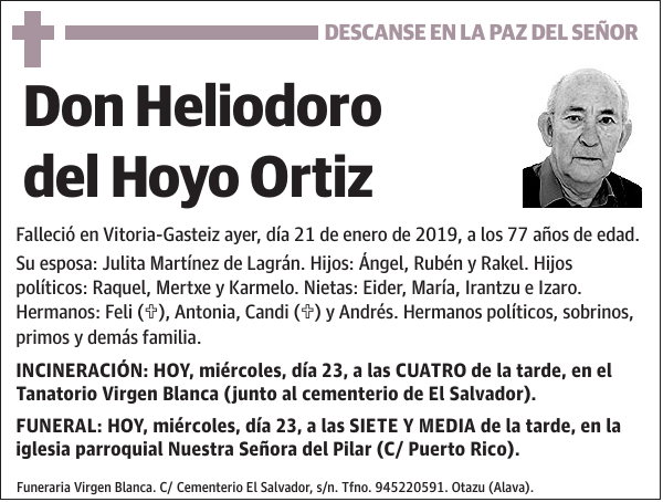 Heliodoro del Hoyo Ortiz