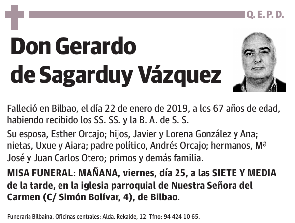 Gerardo de Sagarduy Vázquez