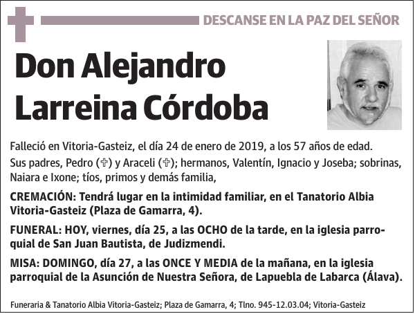 Alejandro Larreina Córdoba