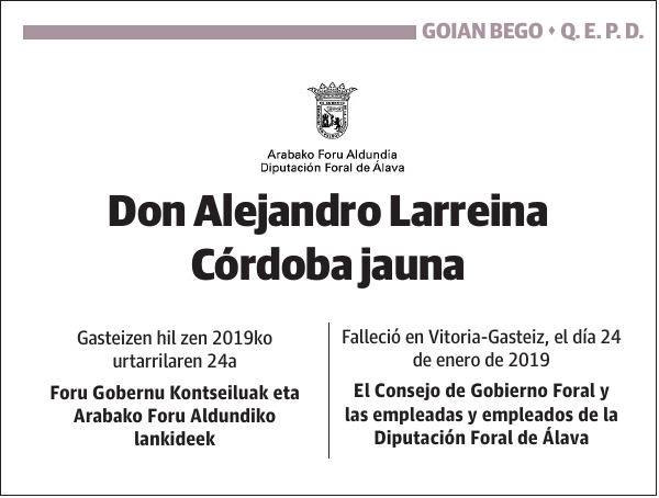 Alejandro Larreina Córdoba