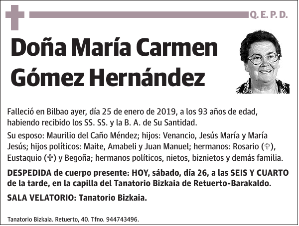 María Carmen Gómez Hernández