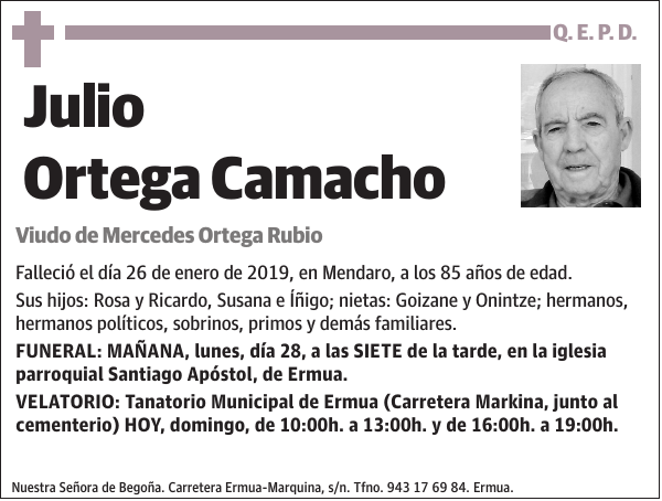 Julio Ortega Camacho