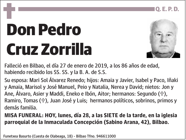 Pedro Cruz Zorrilla