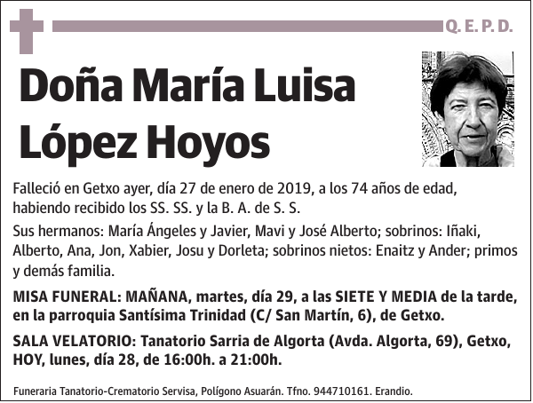 María Luisa López Hoyos