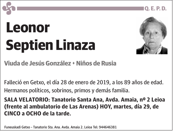 Leonor Septien Linaza