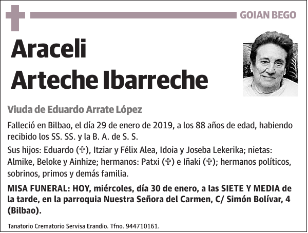 Araceli Arteche Ibarreche