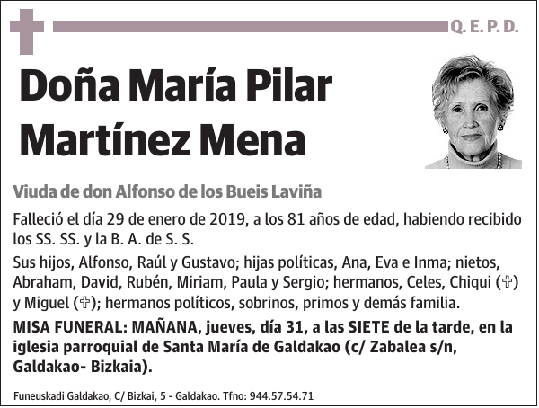 María Pilar Martínez Mena