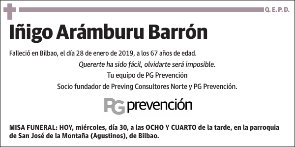 Iñigo Arámburu Barrón