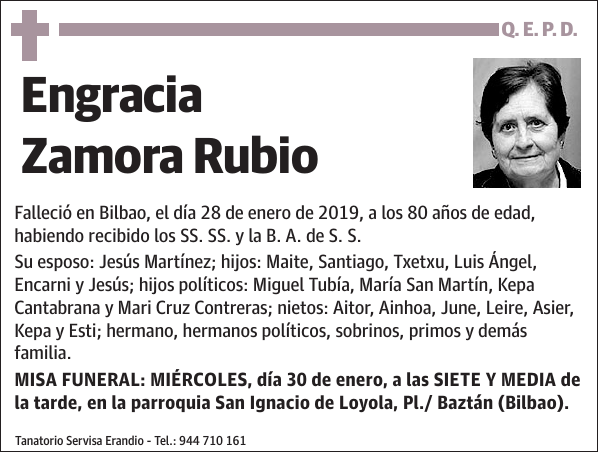 Engracia Zamora Rubio