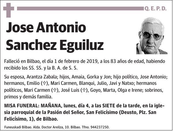 Jose Antonio Sanchez Eguiluz