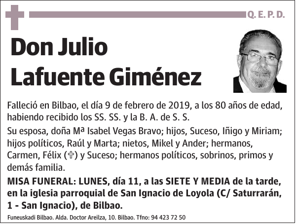 Julio Lafuente Giménez