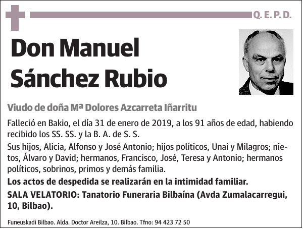 Manuel Sánchez Rubio