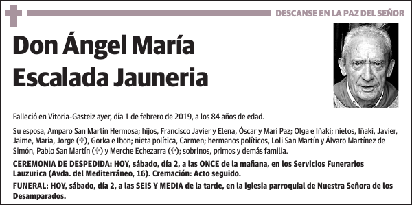 Ángel María Escalada Jauneria