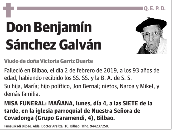 Benjamín Sánchez Galván