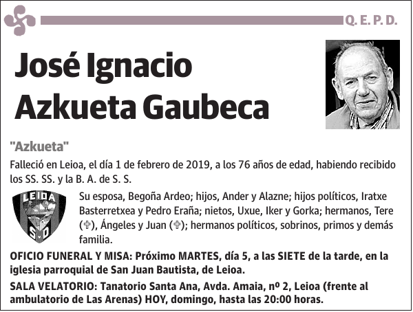 José Ignacio Azkueta Gaubeca