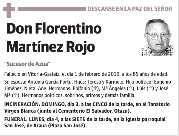 Florentino Martínez Rojo