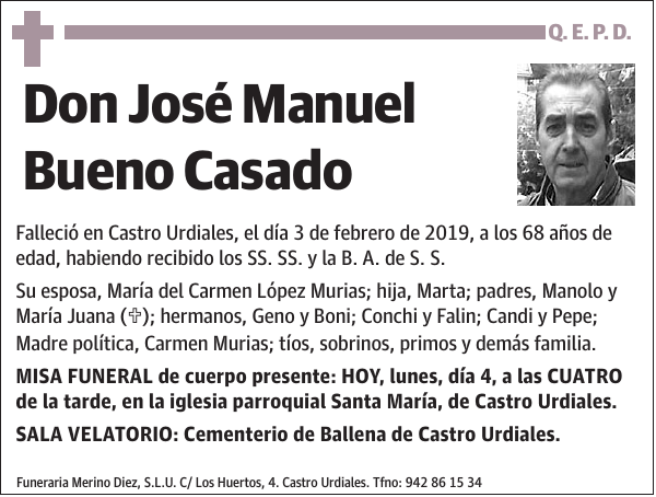 José Manuel Bueno Casado