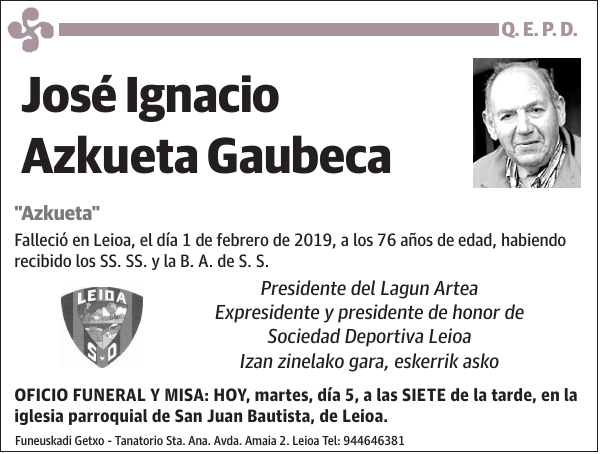 José Ignacio Azkueta Gaubeca