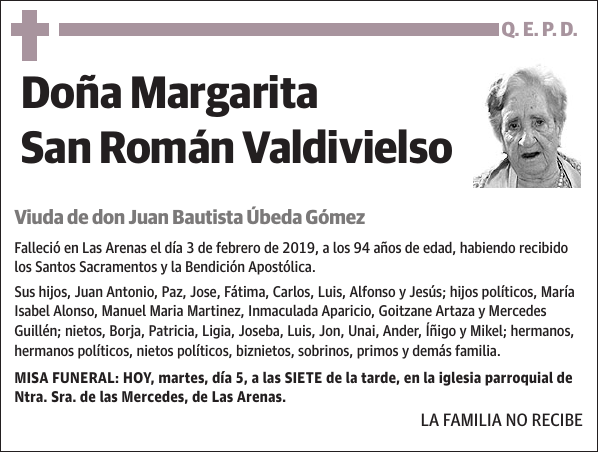 Margarita San Román Valdivielso