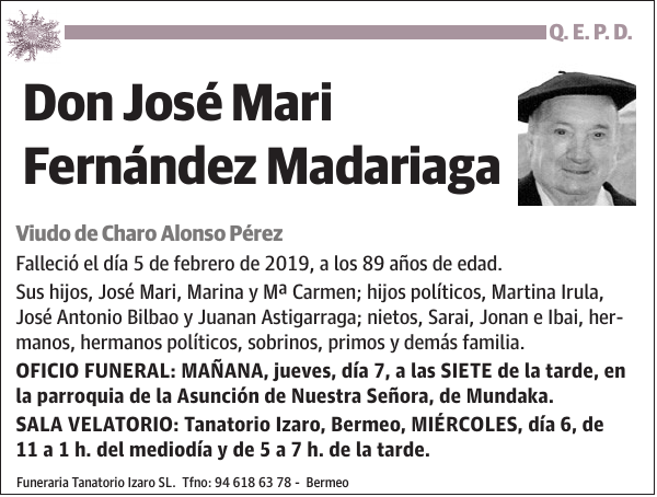 José Mari Fernández Madariaga