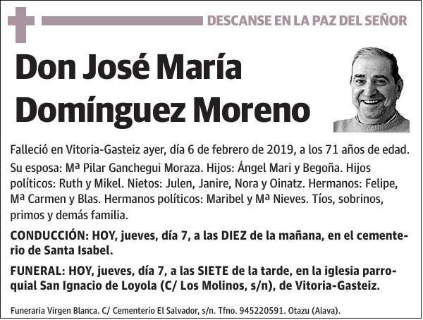 José María Domínguez Moreno