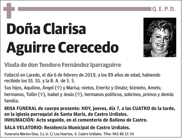 Clarisa Aguirre Cerecedo