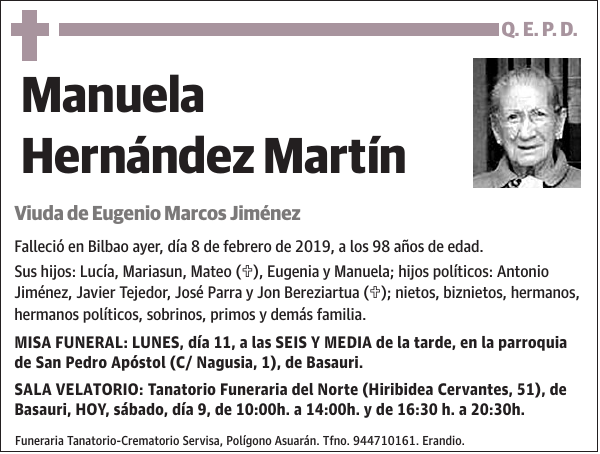 Manuela Hernández Martín