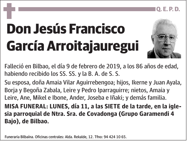 Jesús Francisco García Arroitajauregui