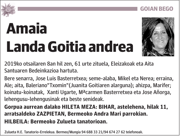 Amaia Landa Goitia