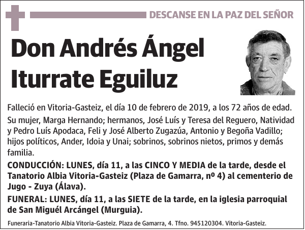 Andrés Ángel Iturrate Eguiluz