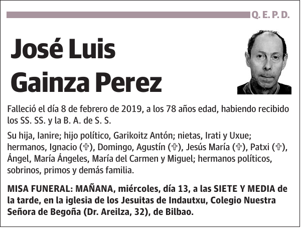 José Luis Gainza Perez