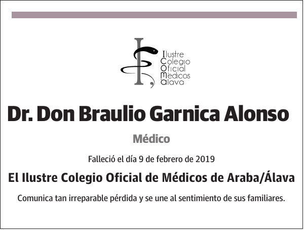 Braulio Garnica Alonso Médico