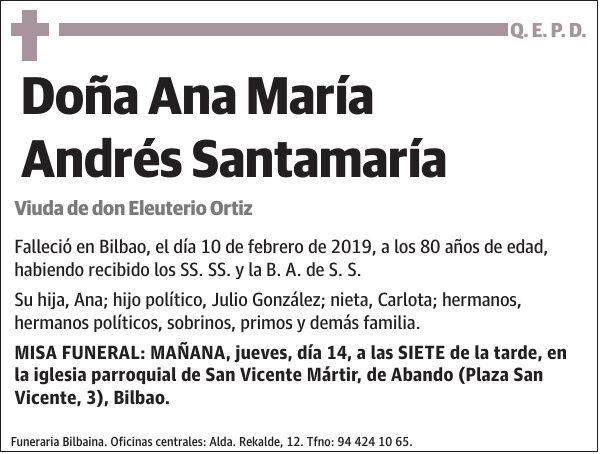 Ana María Andrés Santamaría