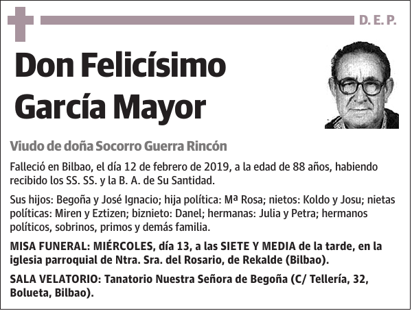 Felicísimo García Mayor