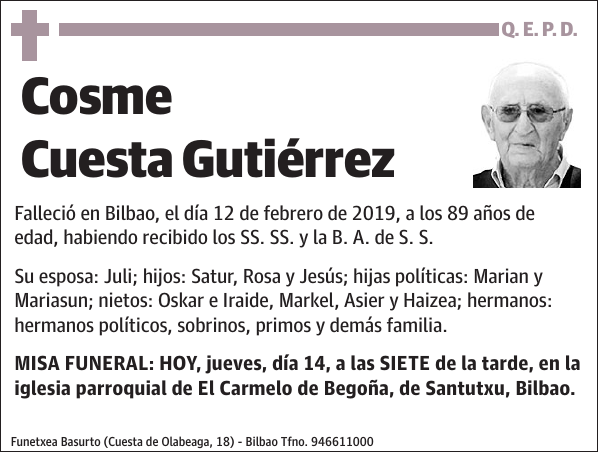 Cosme Cuesta Gutiérrez