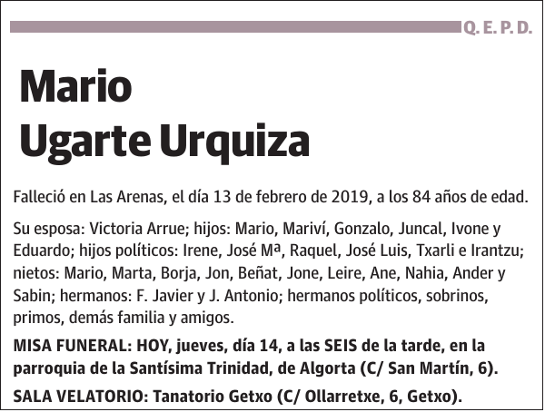 Mario Ugarte Urquiza