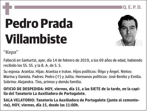 Pedro Prada Villambiste