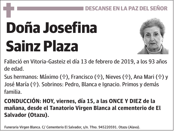 Josefina Sainz Plaza