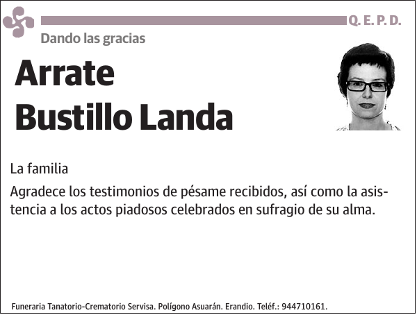 Arrate Bustillo Landa