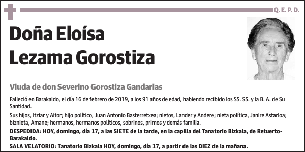 Eloísa Lezama Gorostiza