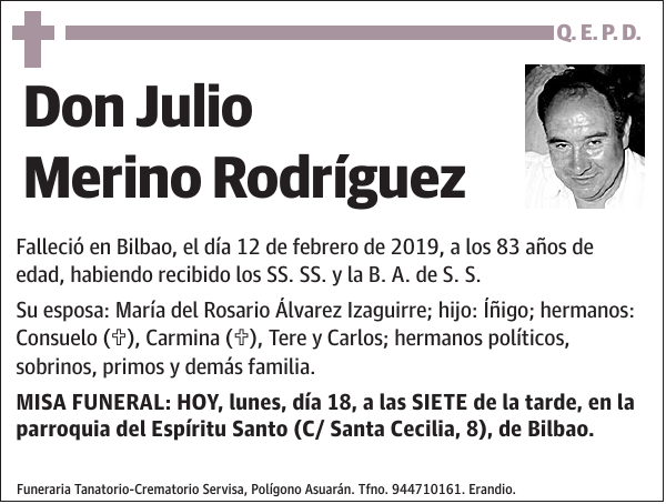 Julio Merino Rodríguez