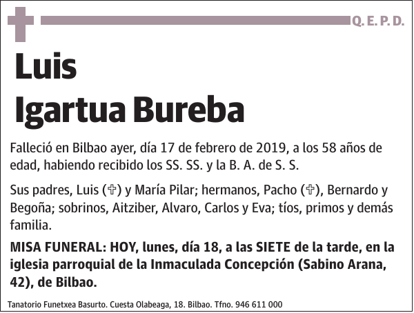 Luis Igartua Bureba