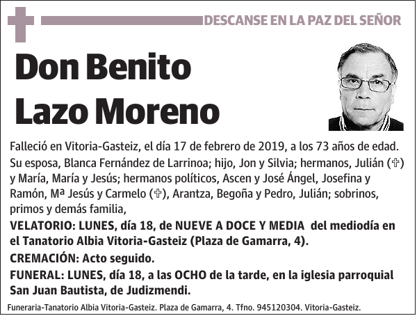 Benito Lazo Moreno