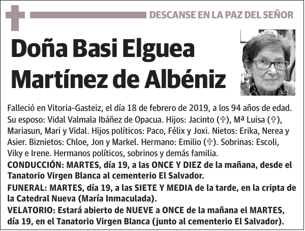 Basi Elguea Martínez de Albéniz