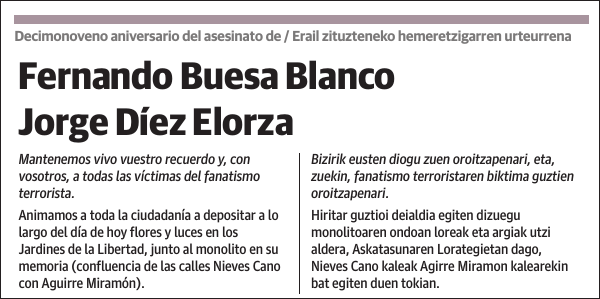 Fernando Buesa Blanco y Jorge Díez Elorza