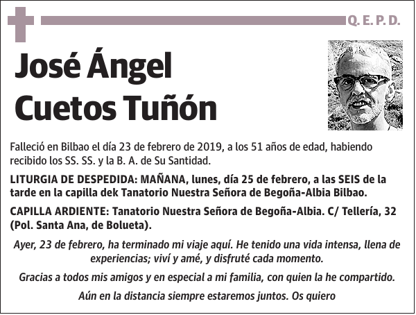 José Ángel Cuetos Tuñón