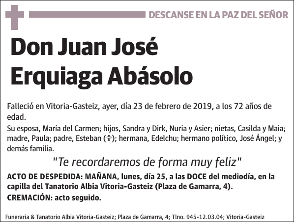 Juan José Erquiaga Abásolo